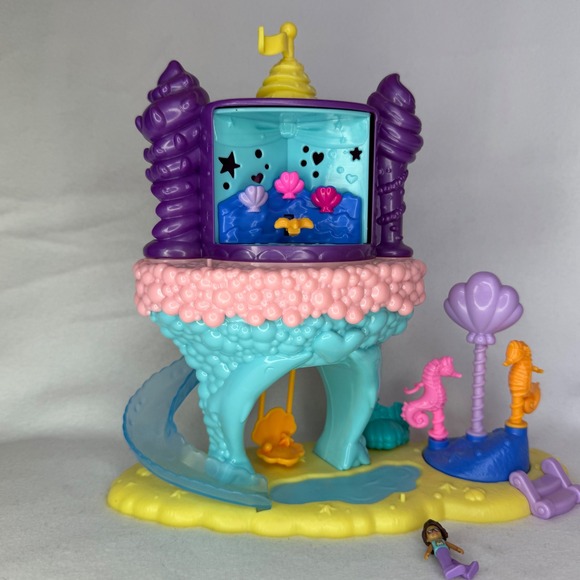 polly pocket Other - Polly Pocket Rainbow Funland Mermaid Cove with Doll
